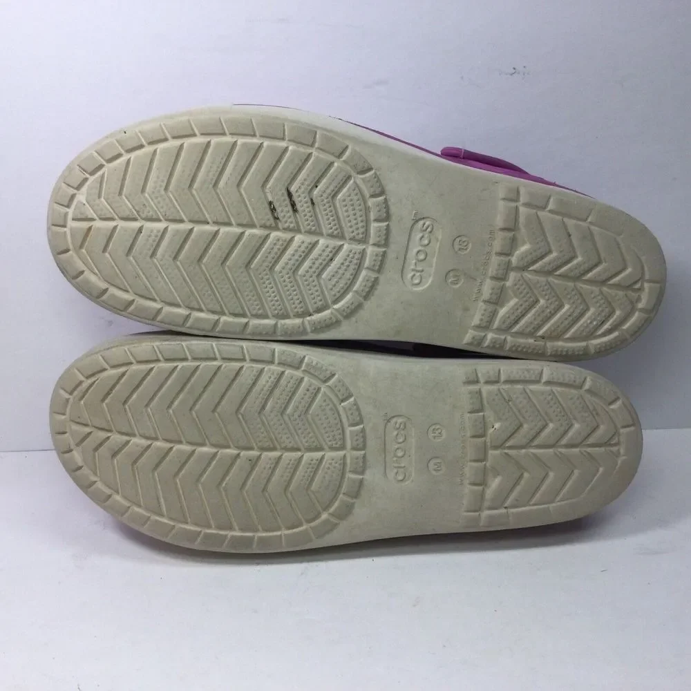 Crocs CITILANE CLOG Mens Sz 13 Wild Orchid Stucco Clogs Loafers Shoes 201831‎